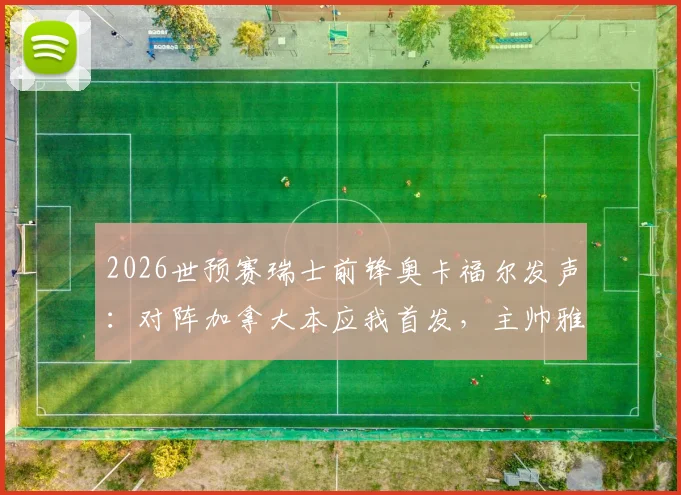 2026世预赛瑞士前锋奥卡福尔发声:对阵加拿大本应我首发,主帅雅金解释换人缘由与战术考量